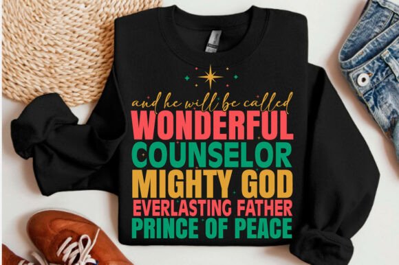 Christian Christmas PNG & SVG Graphics for T-Shirt Designs