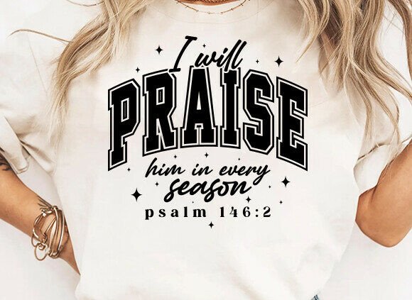 Christian Praise Graphics for T-Shirt Designs & Handmade Projects