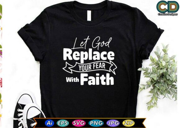Christian Quote Graphics & T-Shirt Designs