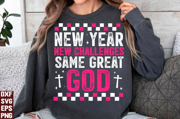 Happy New Year 2026 SVG: Christian Graphics for T-Shirt Designs