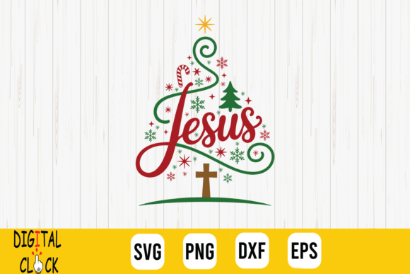 Jesus Christmas Christian SVG