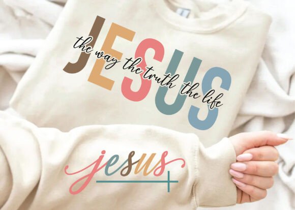 Jesus SVG Christian SVG Bible Verse PNG Graphics