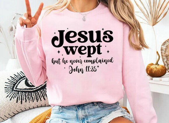 Jesus Wept Graphics: T-Shirt Designs & Brand Assets